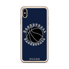 Load image into Gallery viewer, Basketball iPhone Case (Navy)