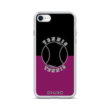 Load image into Gallery viewer, Tennis iPhone Case (Black &amp; Pink 6)