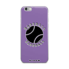 Load image into Gallery viewer, Baseball iPhone Case (Purple 1)
