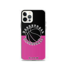 Load image into Gallery viewer, Basketball iPhone Case (Black &amp; Pink 5)