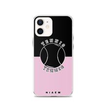 Load image into Gallery viewer, Tennis iPhone Case (Black &amp; Pink 4)