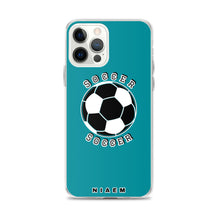 Load image into Gallery viewer, Soccer iPhone Case (Blue 3)