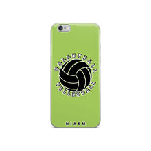 Load image into Gallery viewer, Volleyball iPhone Case (Green 3)