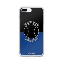 Load image into Gallery viewer, Tennis iPhone Case (Black &amp; Blue 2)