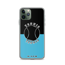 Load image into Gallery viewer, Tennis iPhone Case (Black &amp; Blue 7)
