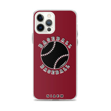 Load image into Gallery viewer, Baseball iPhone Case (Red 2)