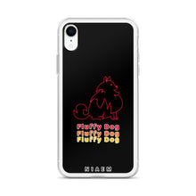 Load image into Gallery viewer, Red Fluffy Dog iPhone Case