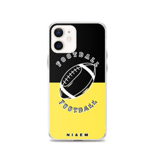 Load image into Gallery viewer, American Football iPhone Case (Black &amp; Yellow 1)