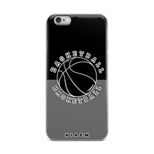 Load image into Gallery viewer, Basketball iPhone Case (Black &amp; Grey)