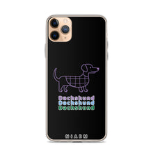 Load image into Gallery viewer, Purple Dachshund iPhone Case