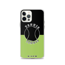 Load image into Gallery viewer, Tennis iPhone Case (Black &amp; Green 3)