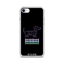 Load image into Gallery viewer, Purple Dachshund iPhone Case
