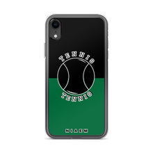 Load image into Gallery viewer, Tennis iPhone Case (Black &amp; Green 1)