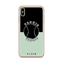 Load image into Gallery viewer, Tennis iPhone Case (Black &amp; Green 5)