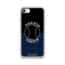Load image into Gallery viewer, Tennis iPhone Case (Black &amp; Navy)