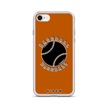 Load image into Gallery viewer, Baseball iPhone Case (Brown 1)