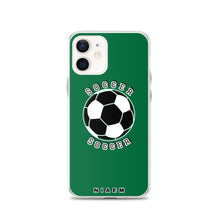 Load image into Gallery viewer, Soccer iPhone Case (Green 1)