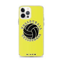 Load image into Gallery viewer, Volleyball iPhone Case (Yellow 3)
