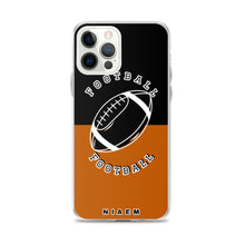 Load image into Gallery viewer, American Football iPhone Case (Black &amp; Brown 1)