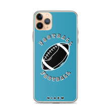 Load image into Gallery viewer, American Football iPhone Case (blue)