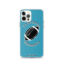 Load image into Gallery viewer, American Football iPhone Case (blue)