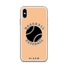Load image into Gallery viewer, Baseball iPhone Case (Nude 1)