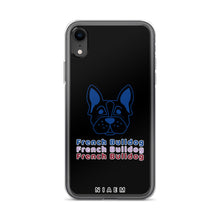 Load image into Gallery viewer, Blue French Bulldog iPhone Case