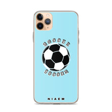 Load image into Gallery viewer, Soccer iPhone Case (Blue 6)