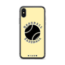 Load image into Gallery viewer, Baseball iPhone Case (Yellow 2)