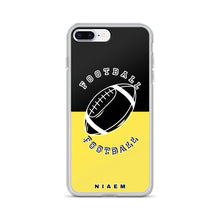 Load image into Gallery viewer, American Football iPhone Case (Black &amp; Yellow 1)