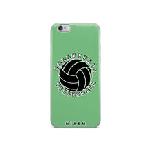 Load image into Gallery viewer, Volleyball iPhone Case (Green 4)