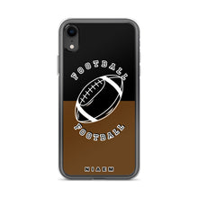 Load image into Gallery viewer, American Football iPhone Case (Black &amp; Brown)