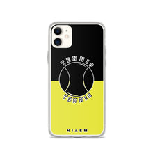 Load image into Gallery viewer, Tennis iPhone Case (Black &amp; Yellow 3)