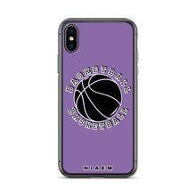 Load image into Gallery viewer, Basketball iPhone Case (Purple 1)