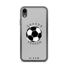 Load image into Gallery viewer, Soccer iPhone Case (Grey 2)
