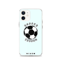 Load image into Gallery viewer, Soccer iPhone Case (Blue 5)