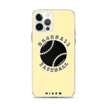 Load image into Gallery viewer, Baseball iPhone Case (Yellow 2)