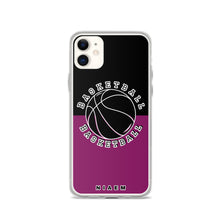 Load image into Gallery viewer, Basketball iPhone Case (Black &amp; Pink 6)