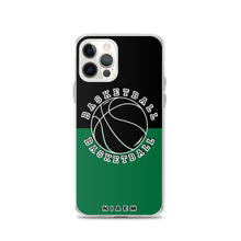 Load image into Gallery viewer, Basketball iPhone Case (Black &amp; Green 1)