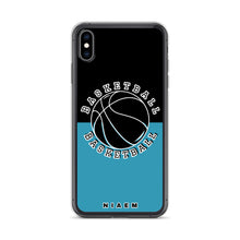 Load image into Gallery viewer, Basketball iPhone Case (Black &amp; Blue)