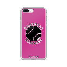 Load image into Gallery viewer, Baseball iPhone Case (Pink 5)