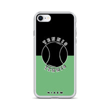 Load image into Gallery viewer, Tennis iPhone Case (Black &amp; Green 4)