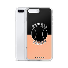 Load image into Gallery viewer, Tennis iPhone Case (Black &amp; Orange 2)