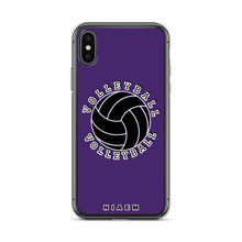 Load image into Gallery viewer, Volleyball iPhone Case (Purple)