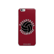 Load image into Gallery viewer, Volleyball iPhone Case (Red 2)