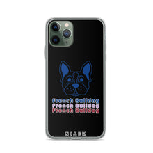 Load image into Gallery viewer, Blue French Bulldog iPhone Case