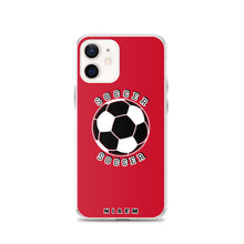 Load image into Gallery viewer, Soccer iPhone Case (Red)
