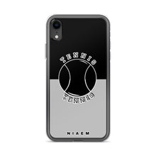 Load image into Gallery viewer, Tennis iPhone Case (Black &amp; Grey 2)