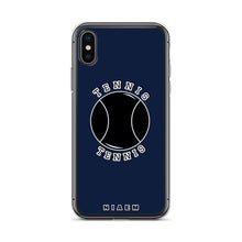 Load image into Gallery viewer, Tennis iPhone Case (Navy)