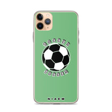 Load image into Gallery viewer, Soccer iPhone Case (Green 4)
